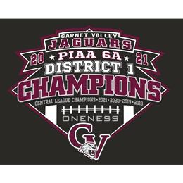 
                                        Custom Store for Garnet Valley District 1 Football Champions 2021