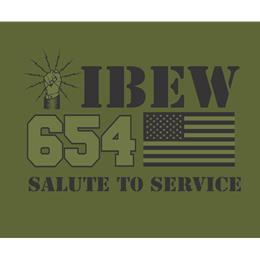 
                                        Custom Store for IBEW 654 Salute To Service