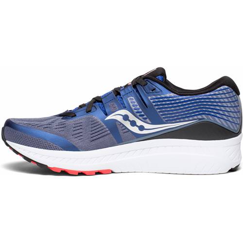 Saucony Ride ISO Men s Running Grey blue ViZi Red S20444 3