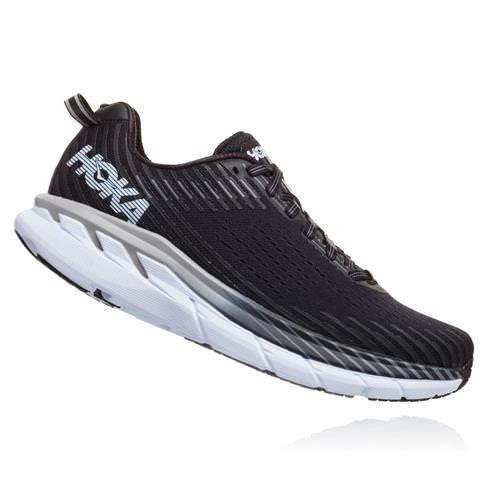 Hoka One One Clifton 5 Women s Wide D Black White 1093758 BWHT