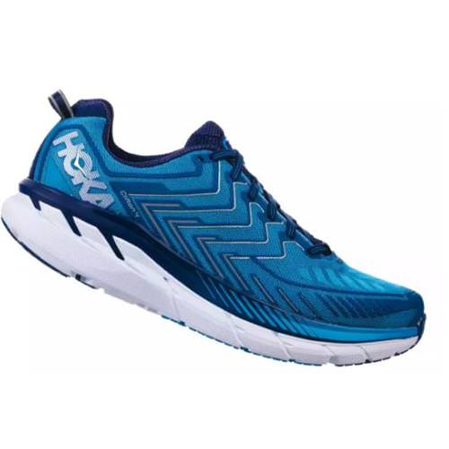 Hoka One One Clifton 4 Men s Wide EE Diva Blue True Blue 1016779 DBTBL