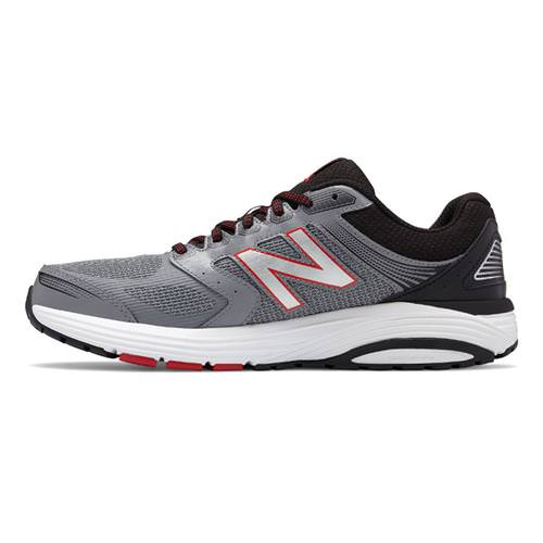 New Balance 560v7 Men's Running Wide 4E Silver, Black, Red M560LS7