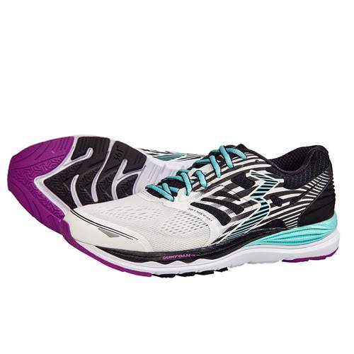 361 Degrees Meraki Women's Running Shoe White, Black Y853-0009