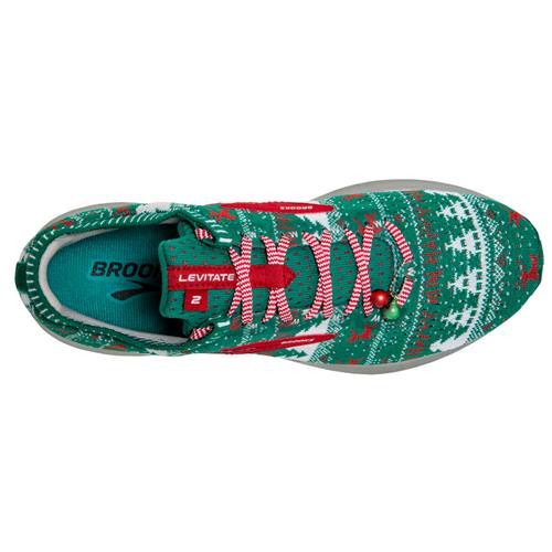 brooks ugly sweater shoes womens