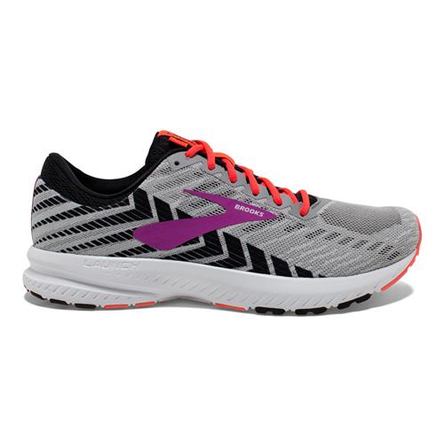 Brooks Launch 6 Women s Running Grey Black Purple 1202851B027