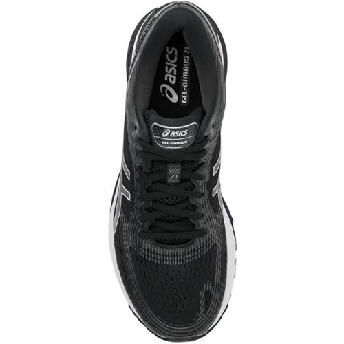Asics gel nimbus 21 men's shoes black/dark grey top