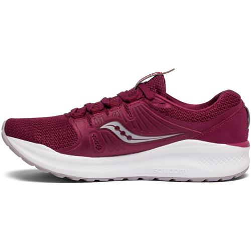 burgundy saucony women's