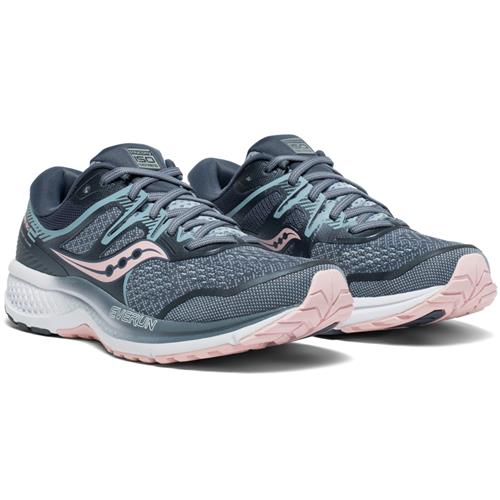 Saucony Omni ISO 2 Women's Running Shoe Grey, Pink S10511-1