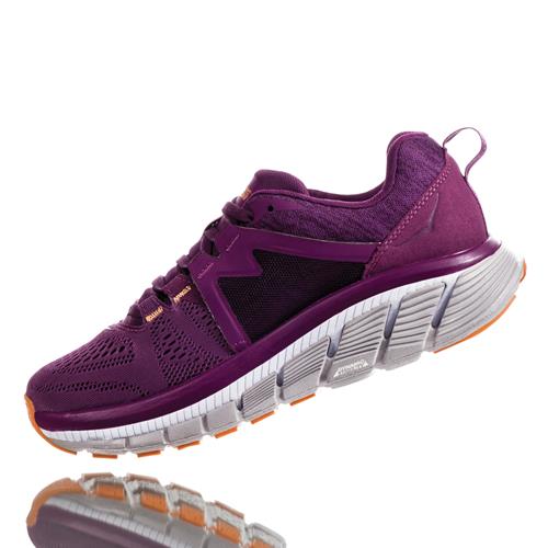 Hoka One One Gaviota 2 Women's Grape Juice, Bright Marigold Hoka One One Gaviota 2 Women's Grape Juice, Bright Marigold