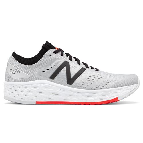 New Balance Fresh Foam Vongo v4 Men's Running Shoe Light Aluminum, Black, Energy Red MVNGOWG4