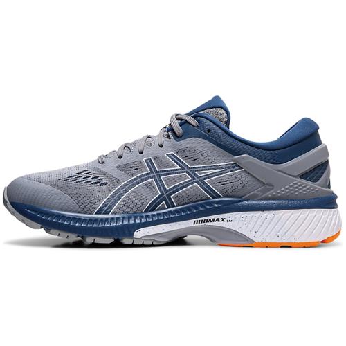Asics Gel Kayano 26 Men s Running Shoe Sheet Rock Mako Blue 1011A541 021