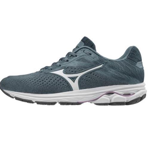 Mizuno Wave Rider 23 Women's Running Citadel-Glacier, Gray 411114.969A