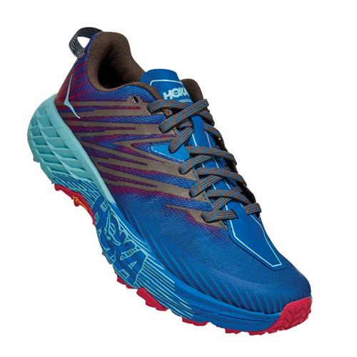 Hoka One One Speedgoat 4 Women's Trail Imperial Blue, Pink Peacock ...