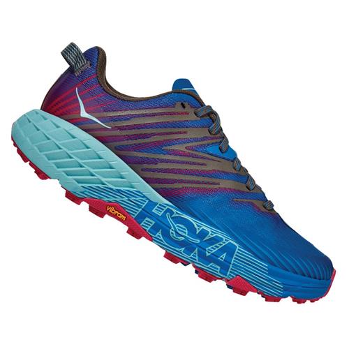 Hoka One One Speedgoat 4 Women's Trail Imperial Blue, Pink Peacock ...