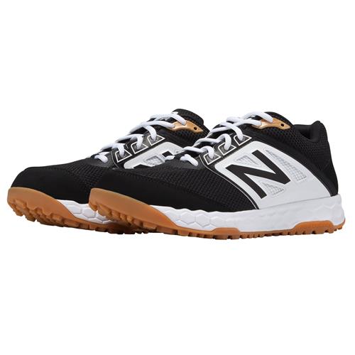 Strath Haven Baseball 2020 New Balance T3000v4 Men's Turf Baseball Shoe Black, White T3000BK4