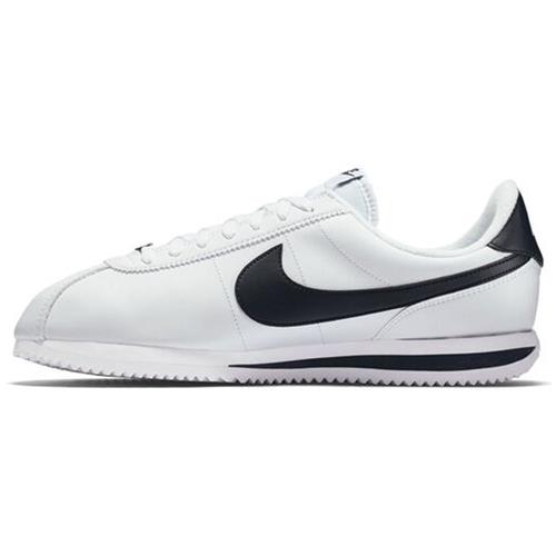 nike cortez mens black leather