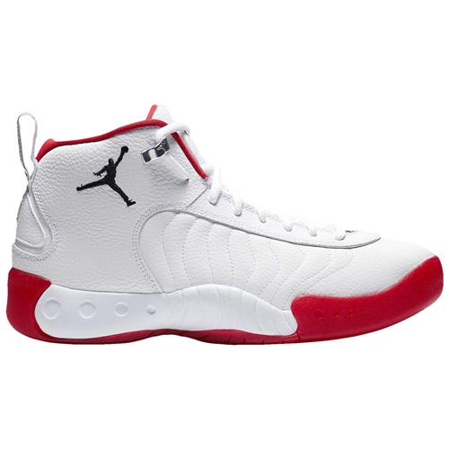 Jordan Jumpman Pro Basketball White, Black, Fire Red 906876-106