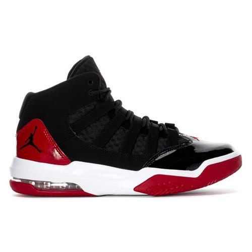 Jordan Max Aura Basketball Black, Gym Red, White AQ9084-006