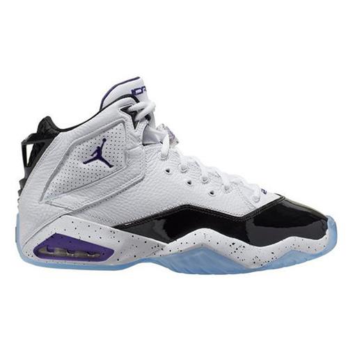 Jordan B'Loyal Basketball White, Court Purple, Black 315317-115