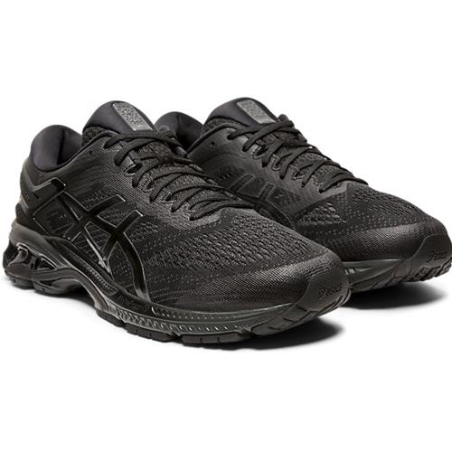 Asics Gel Kayano 26 Men's Running Shoe Black, Black 1011A541 002