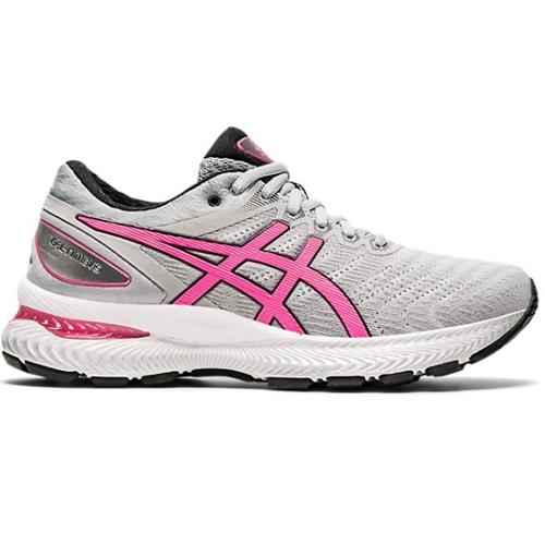 Asics Gel Nimbus 22 Women's Running Piedmont Grey, Hot Pink 1012A587 021