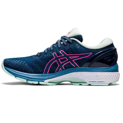 Running Shoe Mako Blue, Hot Pink 