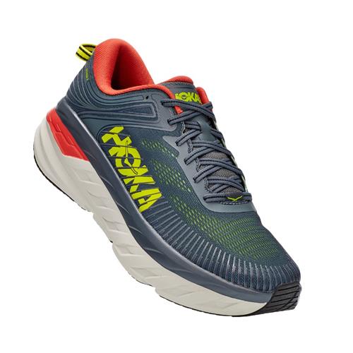 Hoka One One Bondi 7 Men's Turbulence, Chile 1110518 TCHL