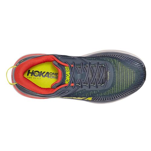 Hoka One One Bondi 7 Men's Wide EE Turbulence, Chile 1110530 TCHL