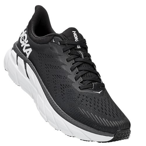 Hoka One One Clifton 7 Men's Black, White Wide EE 1110534 BWHT