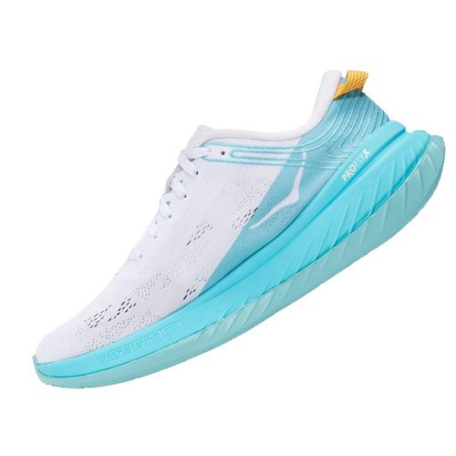 Hoka One One Carbon X Women's White, Angel Blue 1102887 WALB