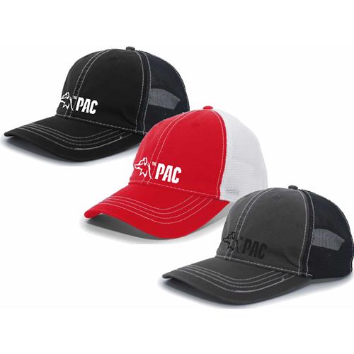 THE PAC PACIFIC HEADWEAR VINTAGE TRUCKER SNAPBACK CAP V67PAC21