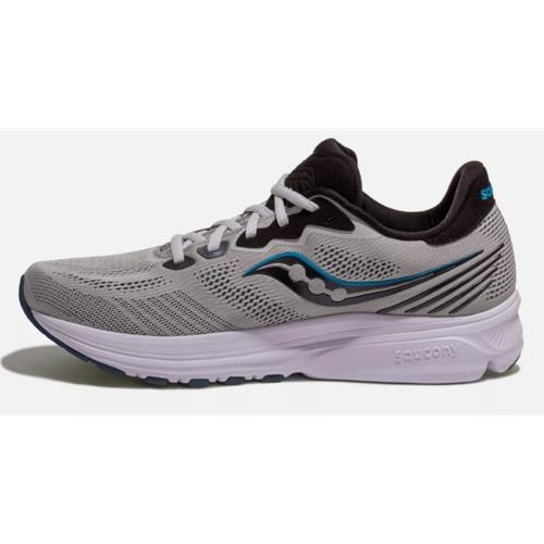 thumbnail image 2 of Men's Saucony Ride 14 Running Sneakers - Gray, Athletic Shoes (New In Box) 2 of 4