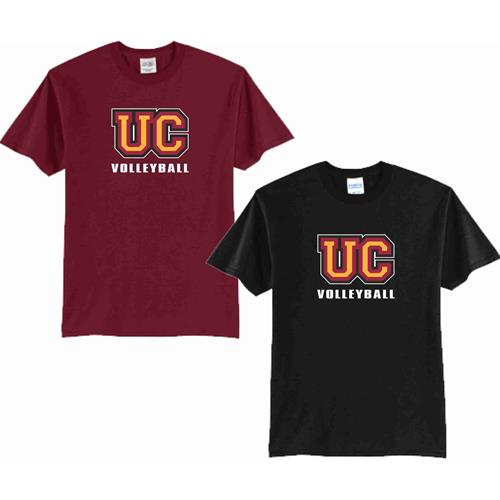 Ursinus Volleyball Port & Company Core Blend Tee PC55UV