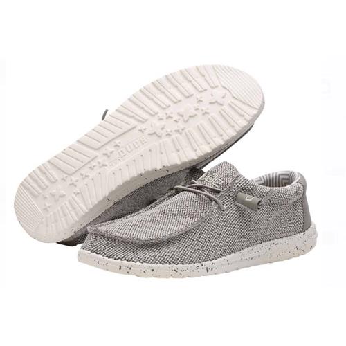 Hey Dude Wally Sox Mens Ash 110353500