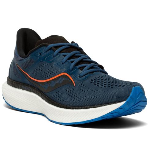 Saucony Hurricane 23 Men's Space, Royal, Fire S20615-30