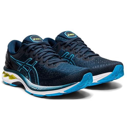 Asics Gel Kayano 27 Men's Running Shoe French Blue, Digital Aqua 1011A767 401
