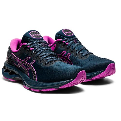 Asics Gel Kayano 27 lite Show Women's Running Shoe French Blue, Lite Show 1012B003 400