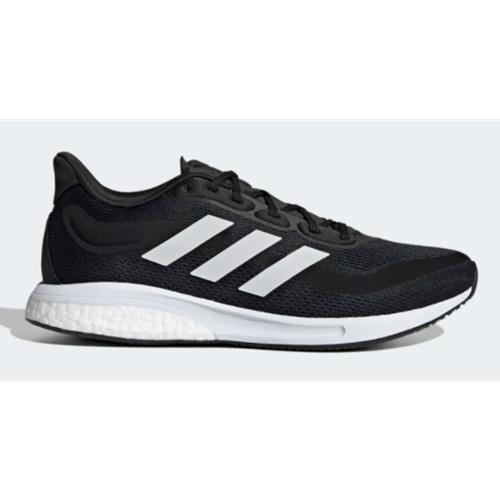 Adidas Supernova Men's Running Shoe Core Black, Cloud White, Halo ...