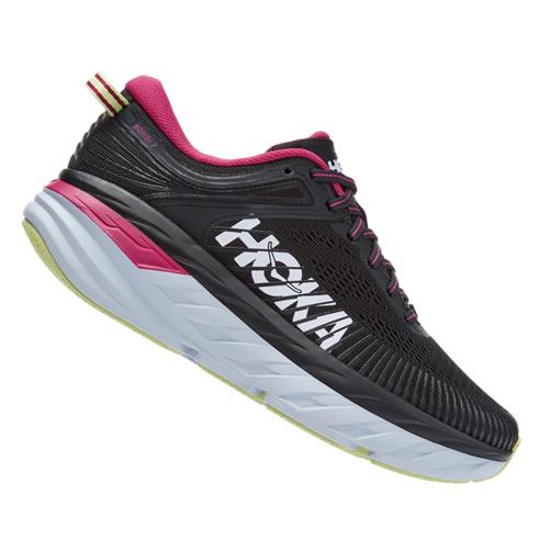 Hoka One One Bondi 7 Women's Blue Graphite, Festival Fuchsia 1110519 BGFF