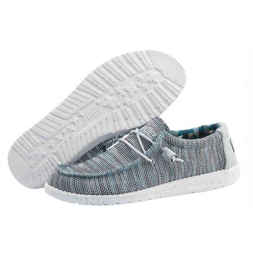 Hey Dude Wally Sox Mens Ice Grey 110350127