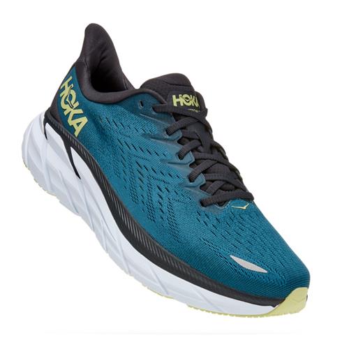 Hoka One One Clifton 8 Men's Wide EE Blue Coral, Butterfly ...