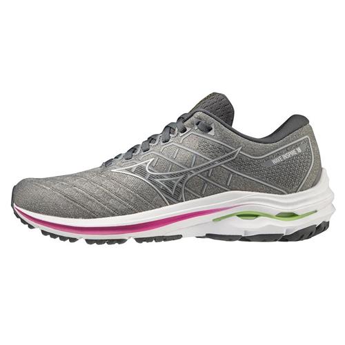 Mizuno Wave Inspire 18 Women's Running Shoe Ultimate Grey-Silver 411359.UG73