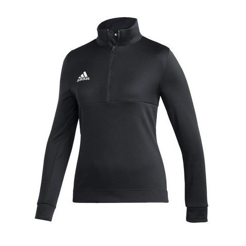 Adidas Team Issue Women's Black 1/4 Zip Pullover FT3340