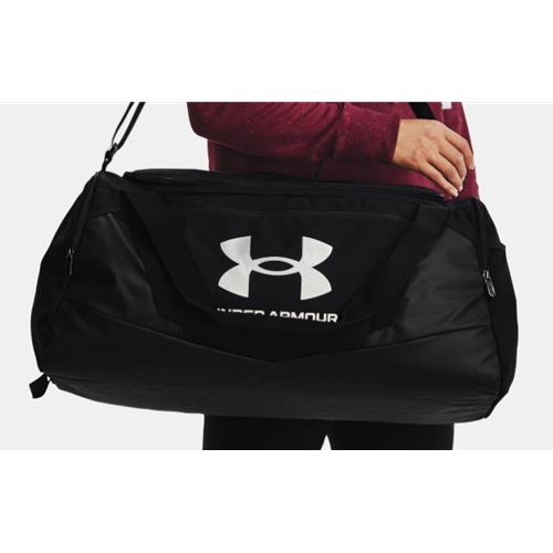 Under Armour Undeniable 5.0 Medium Duffle Black, Metallic Silver 1369223 001