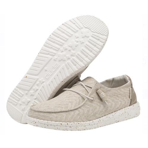 Hey Dude Wendy Woven Animal Zebra Neutral for Women 121413326