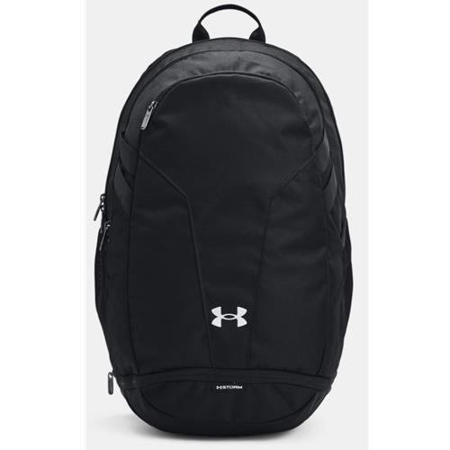 Under Armour Hustle 5.0 Backpack Black, Metallic Silver 1364182-001