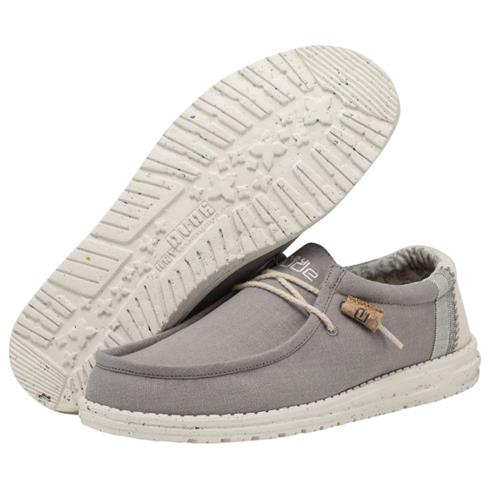Hey Dude Wally Break Stitch Grey 40015-030