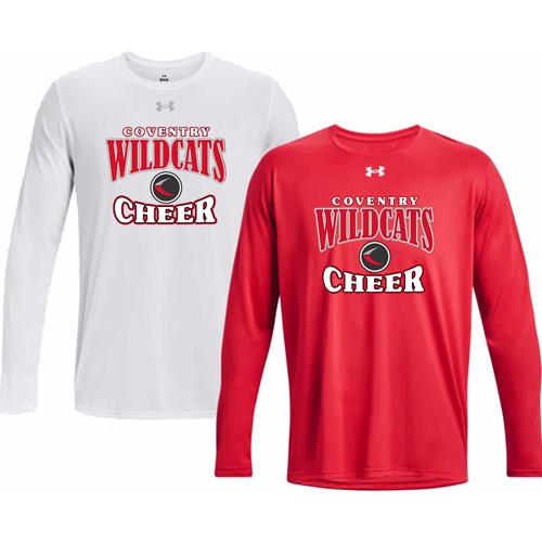 Coventry Wildcats Cheerleading 2023 S Under Armour Men's Team Tech Tee Long Sleeve 1376843CWC23