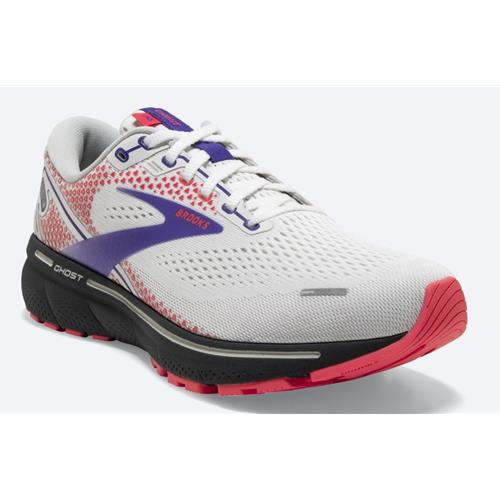 Brooks Ghost 14 Women's Running White, Purple, Coral 1203561B192