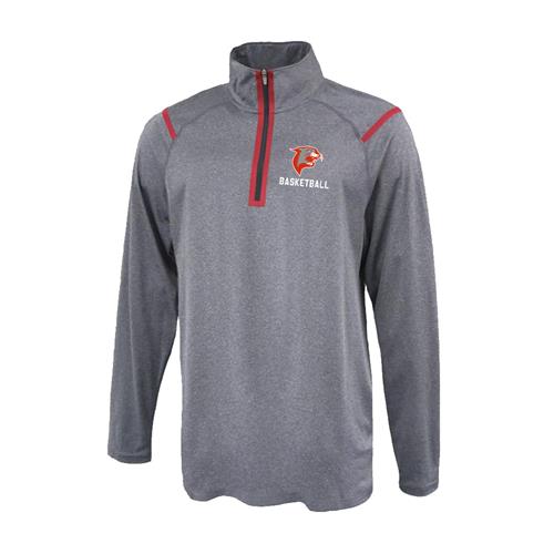 Norchester Wildcats Basketball E Pennant Youth and Adult Spike 1/4 Zip 1250NWB